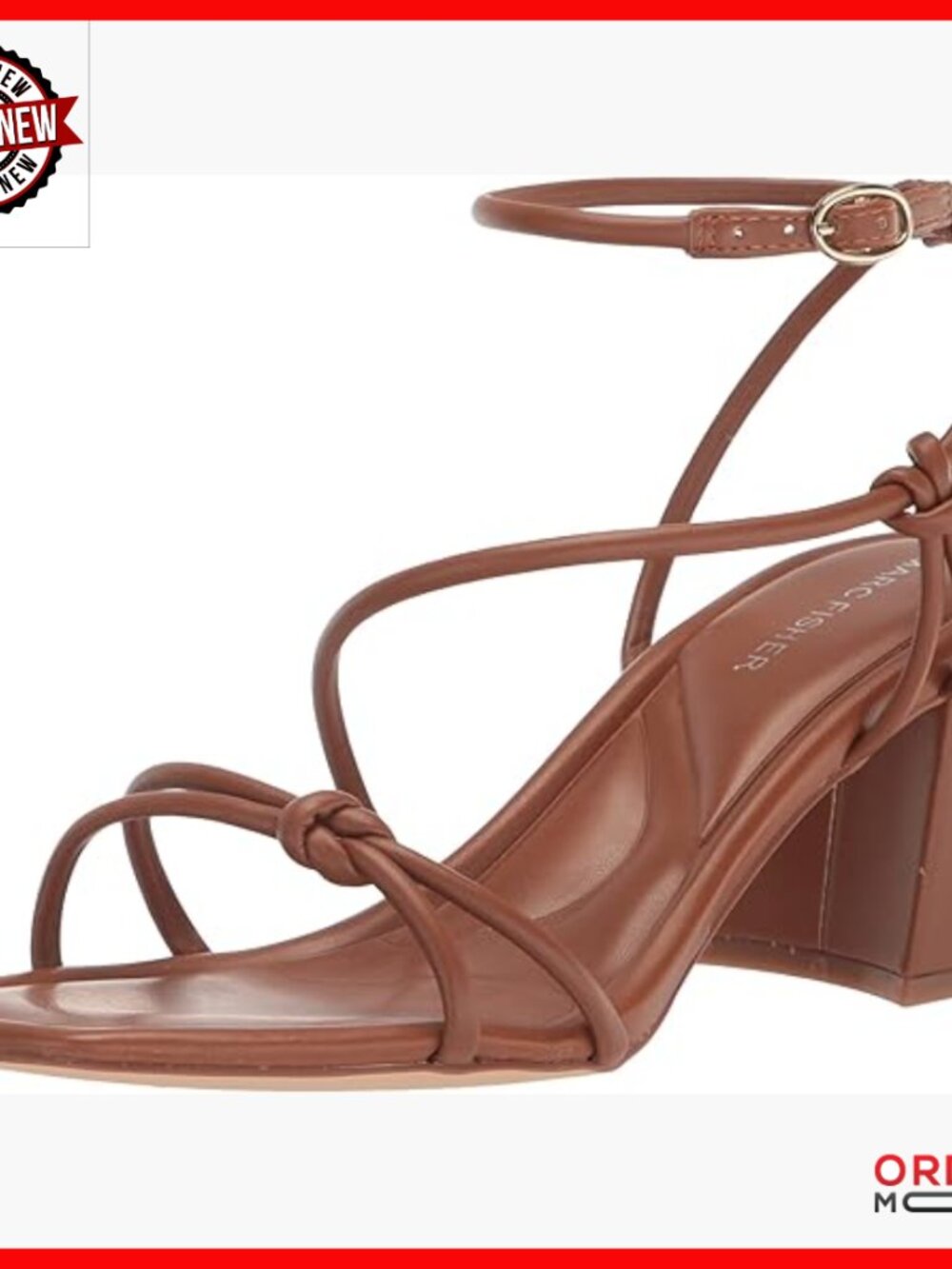 Strappy Block Heel Sandals with Adjustable Ankle Strap